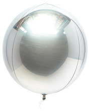 Rund folieballon 1 stk. Ø45 cm